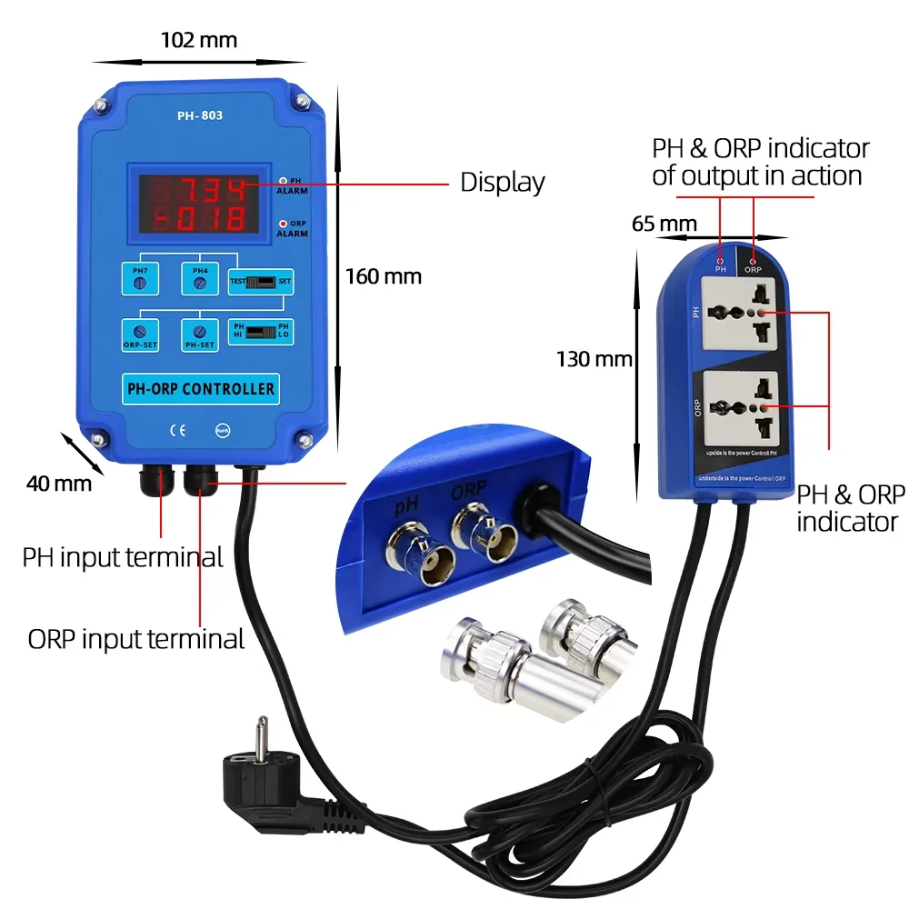 Ph Meter Digital Water Tester - 디지털 pH 조절기, pH 측정기, 수질
