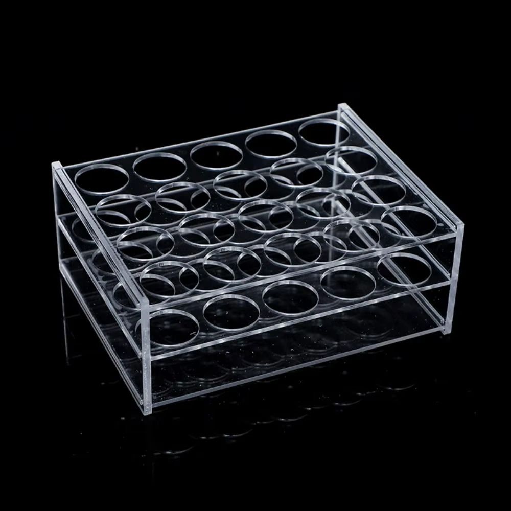 내구성 있는 아크릴 시험관 랙 홀더 투명 24홀 40홀 - Lab Equipment 리뷰 및 가격