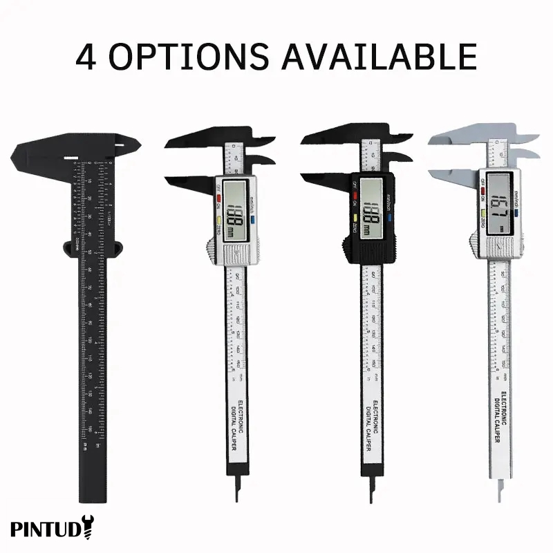 1PC 플라스틱 버니어 캘리퍼 디지털 디스플레이 캘리퍼 - Digital Caliper 150Mm Stainless Steel 리뷰 및 가격